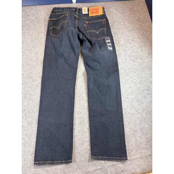 Levi's Other - Levis 501 Red Tab Jeans Mens 32x32 Blue Straight Button Fly Streetwear Y2K NWT